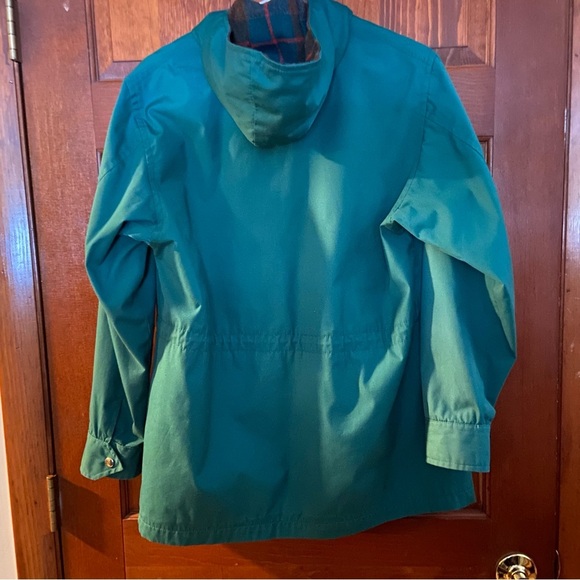 VTG Maine Guide Ladies Choice by Congress Raincoat Utility Jacket USA Made Sz 14 - Picture 9 of 15
